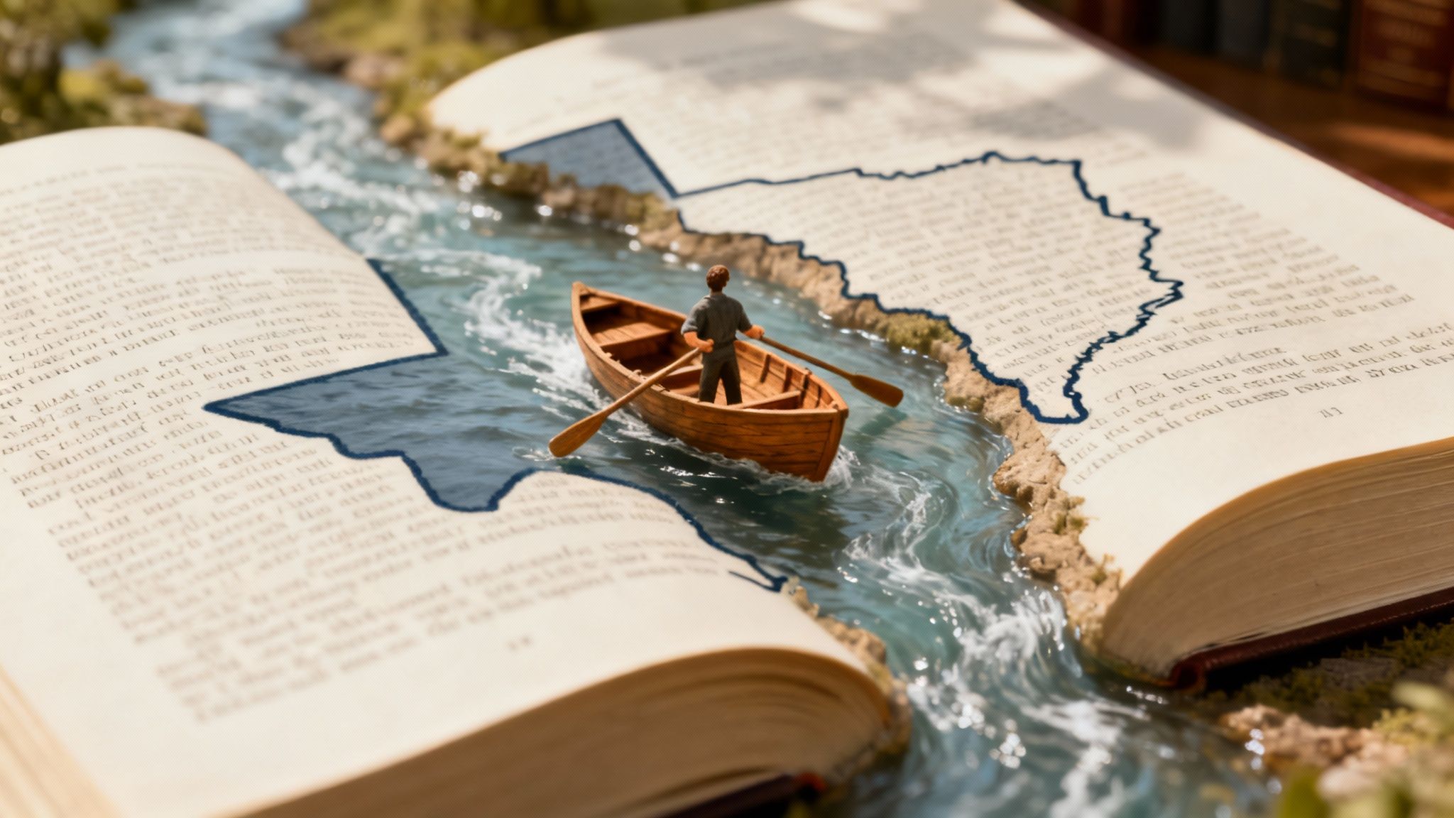 A law book open on a desk, symbolizing the Texas Family Code.