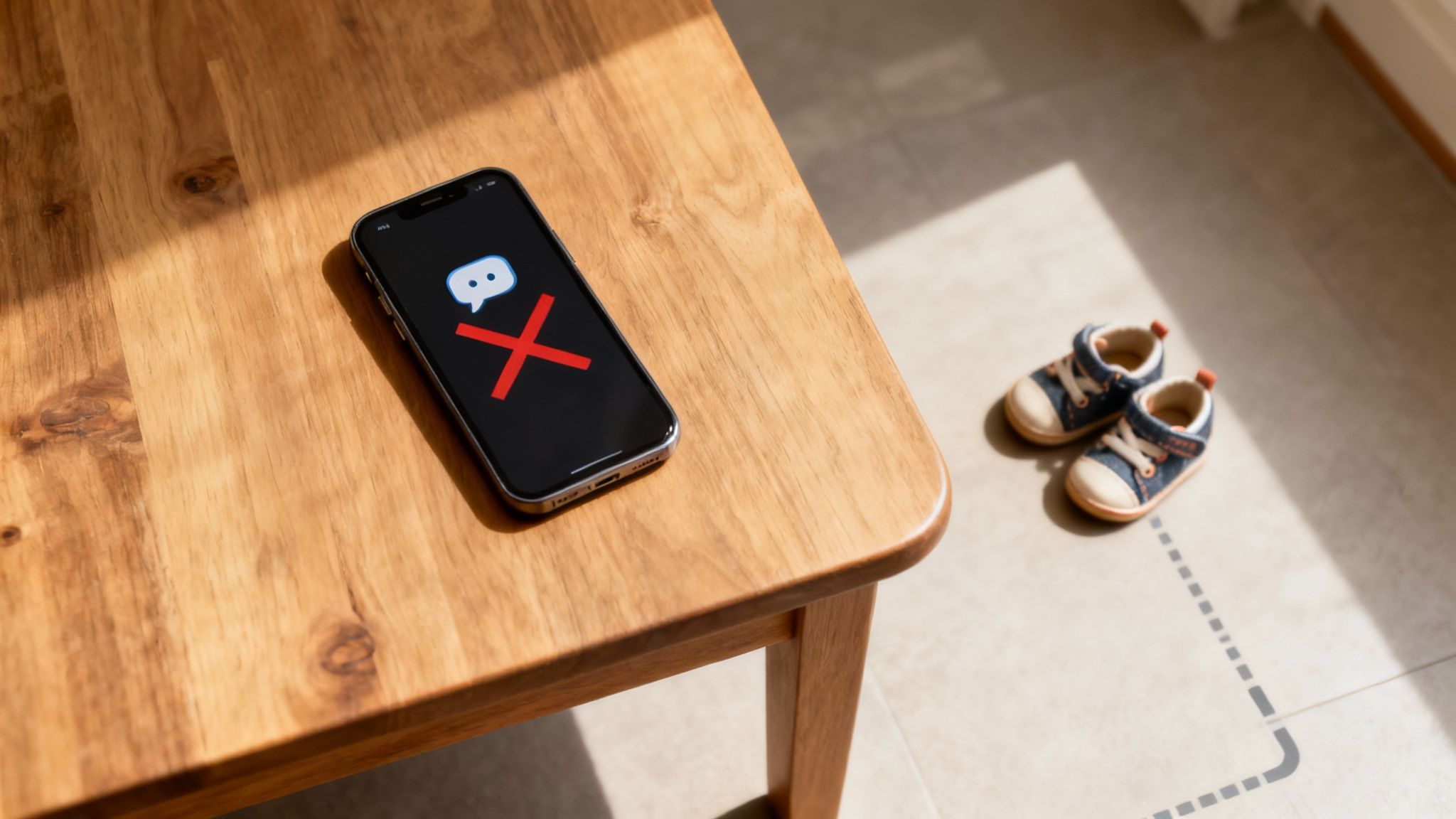 A gavel resting on a wooden surface, symbolizing the legal authority of the court.