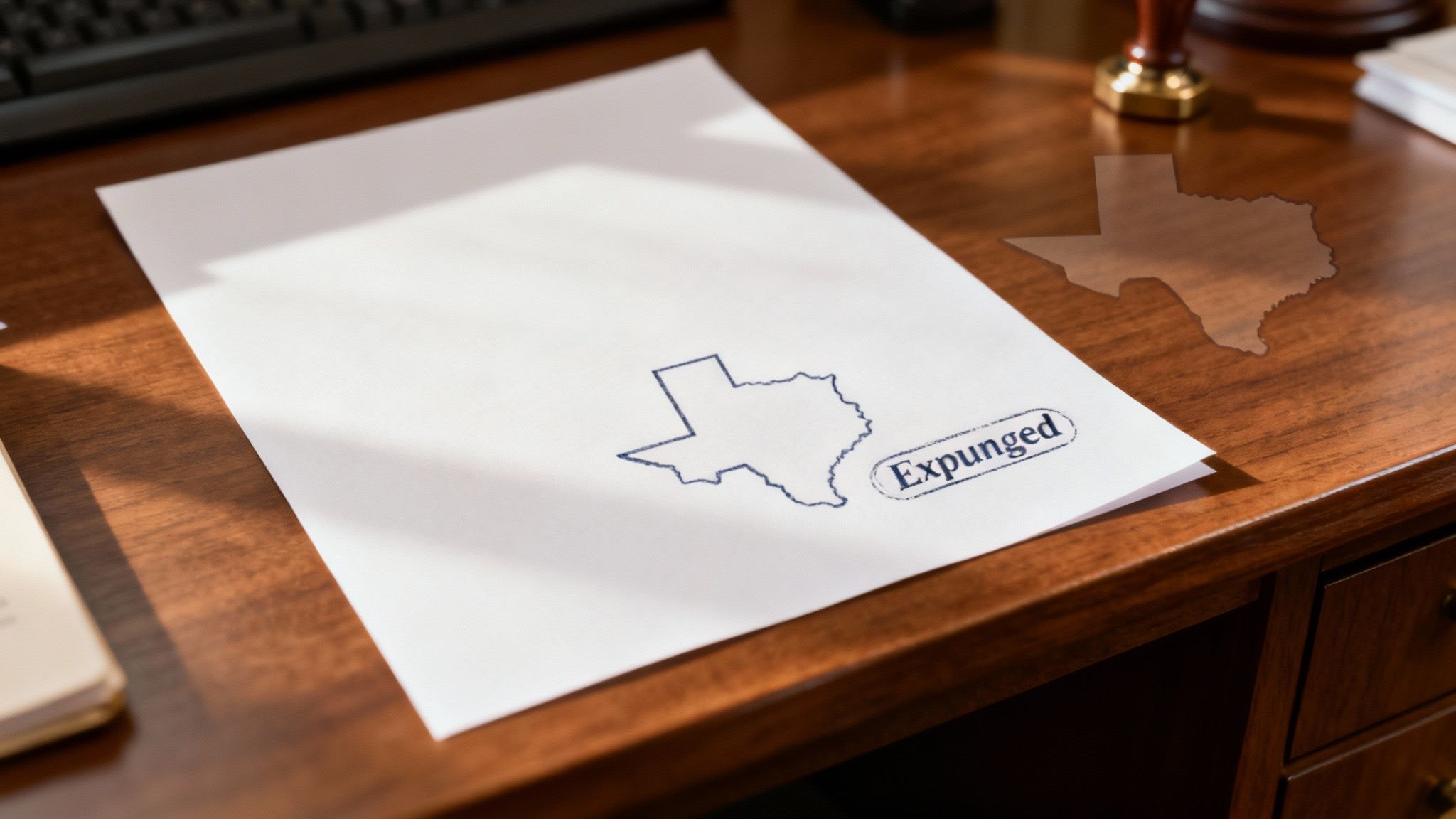 A person looking out over a hopeful sunrise, symbolizing a new beginning.