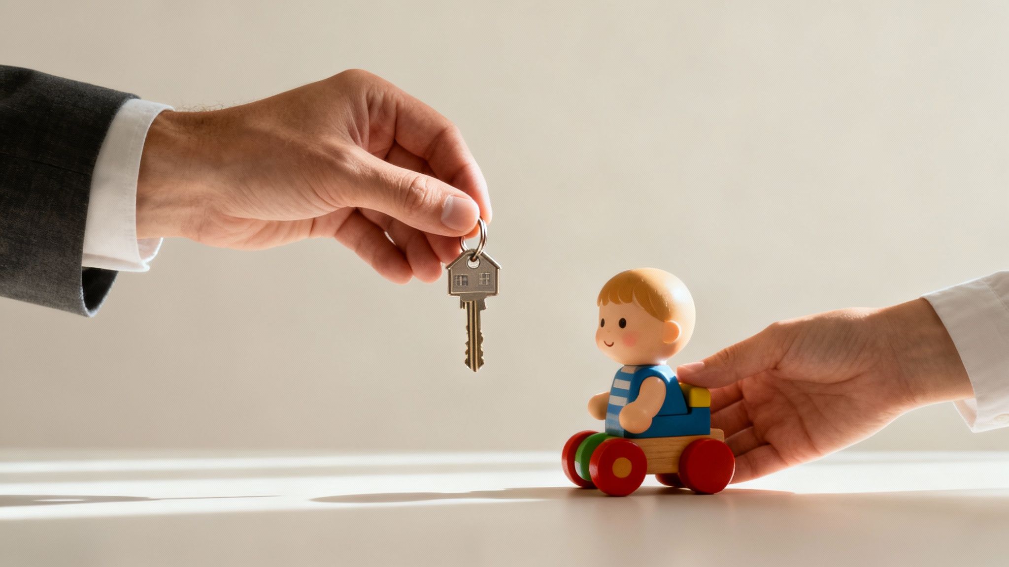 A family smiling together, representing beneficiaries and guardians.
