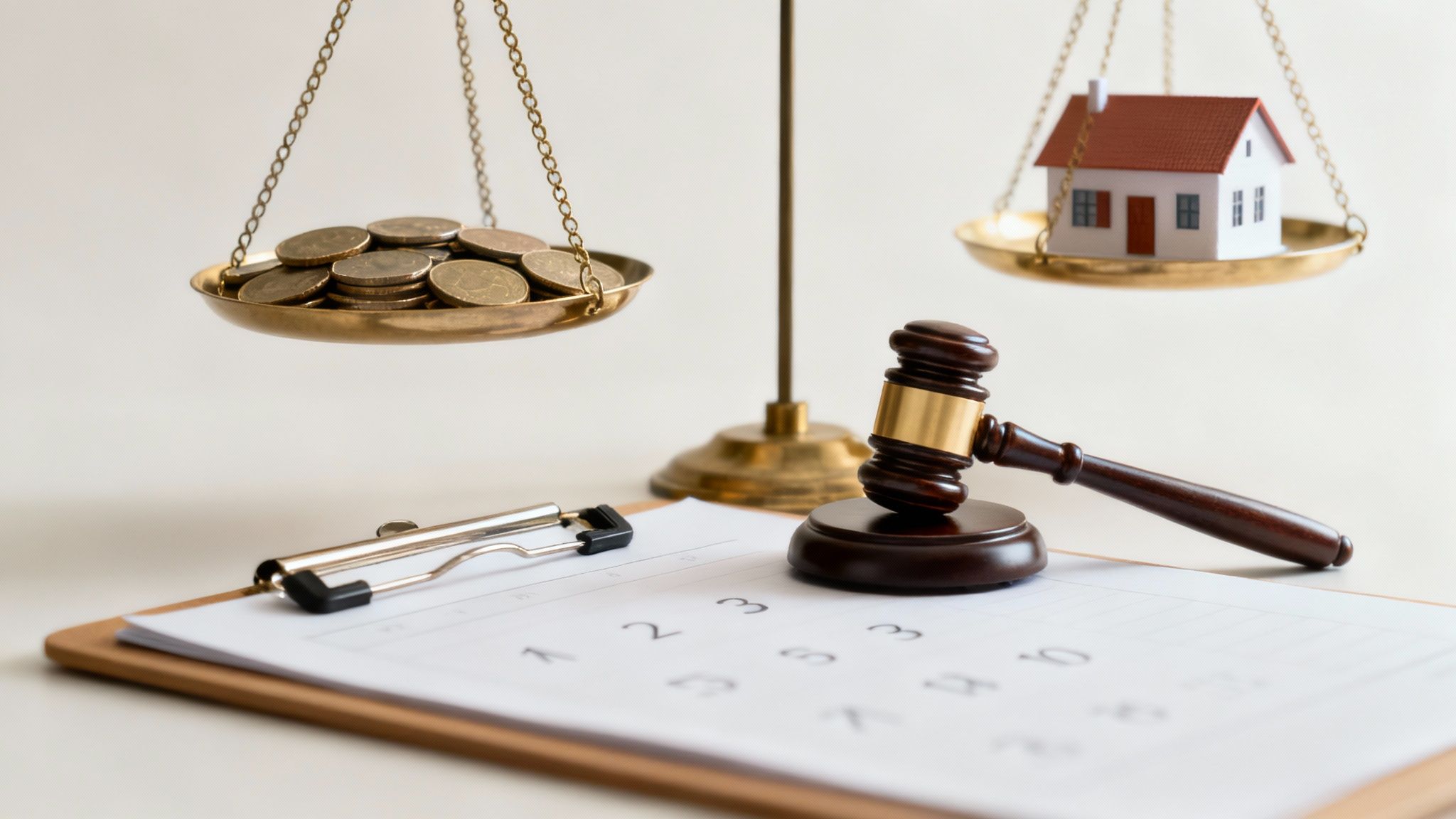 A person using a calculator to figure out finances.