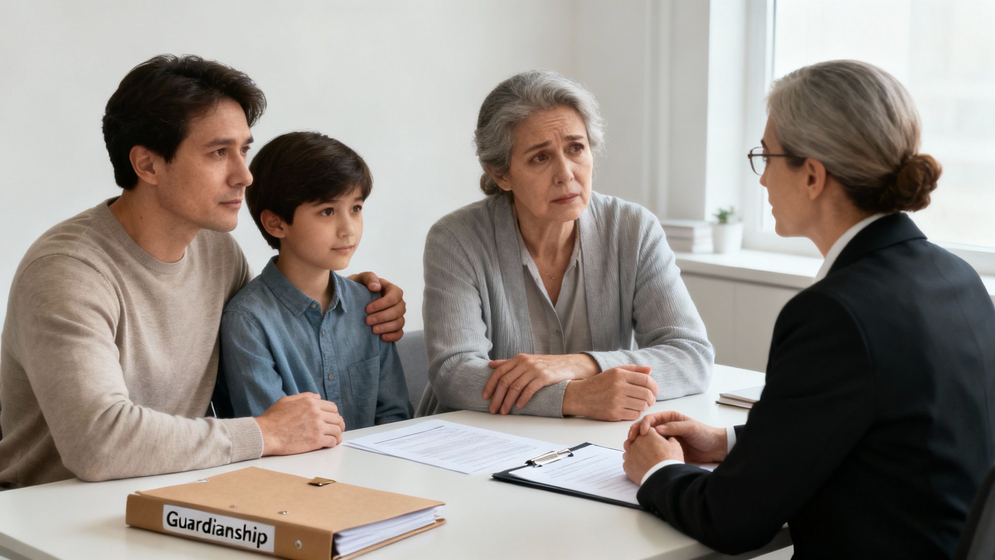 A judge's gavel resting on a law book, symbolizing the court process.
