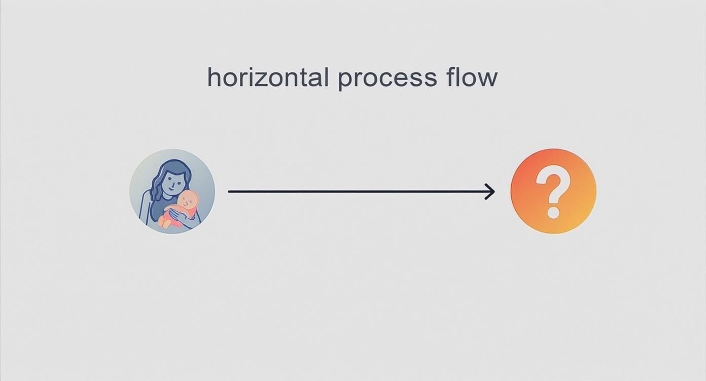 Infographic about texas child custody laws for unmarried parents