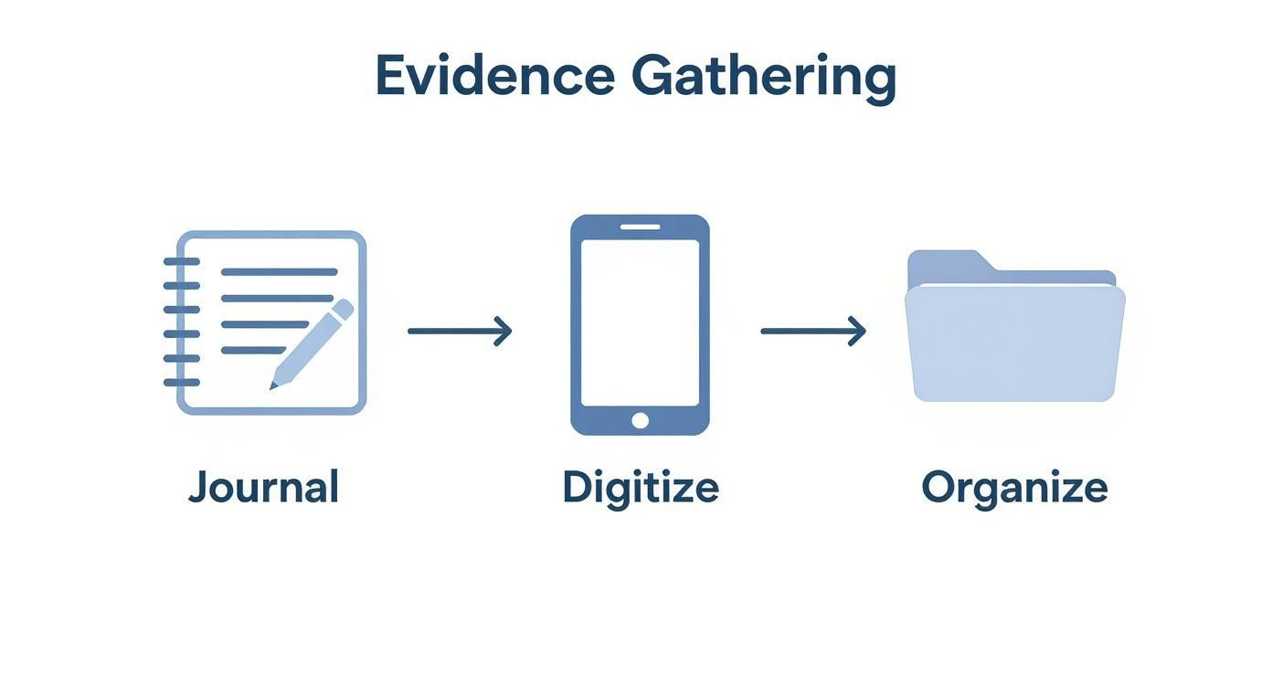 Infographic about how to win custody battle