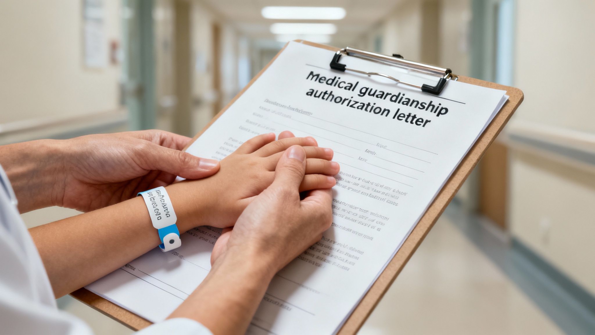 Medical and Healthcare Guardianship Letter Template