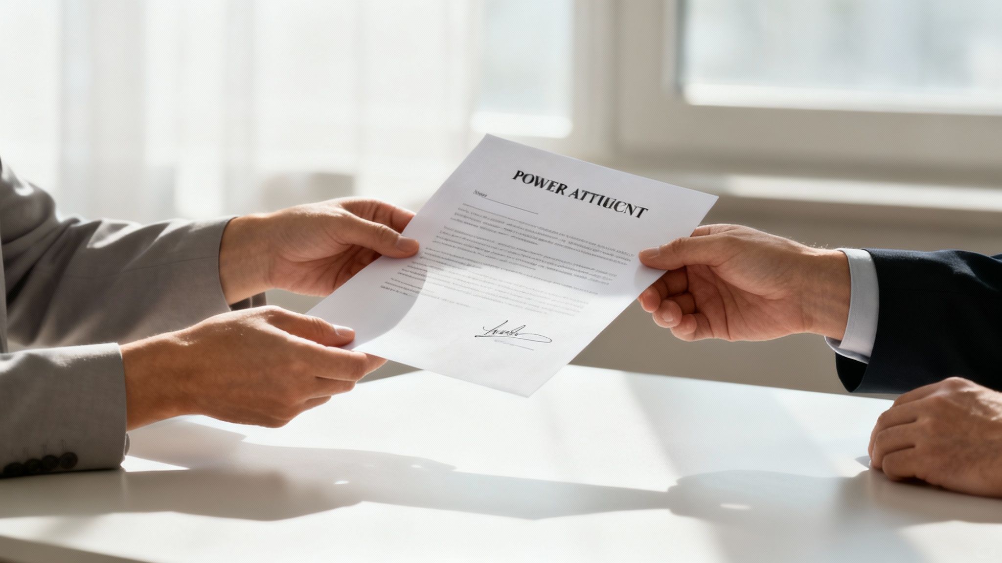 A family gathered around a table with a financial advisor, reviewing documents and planning for the future in a positive atmosphere.