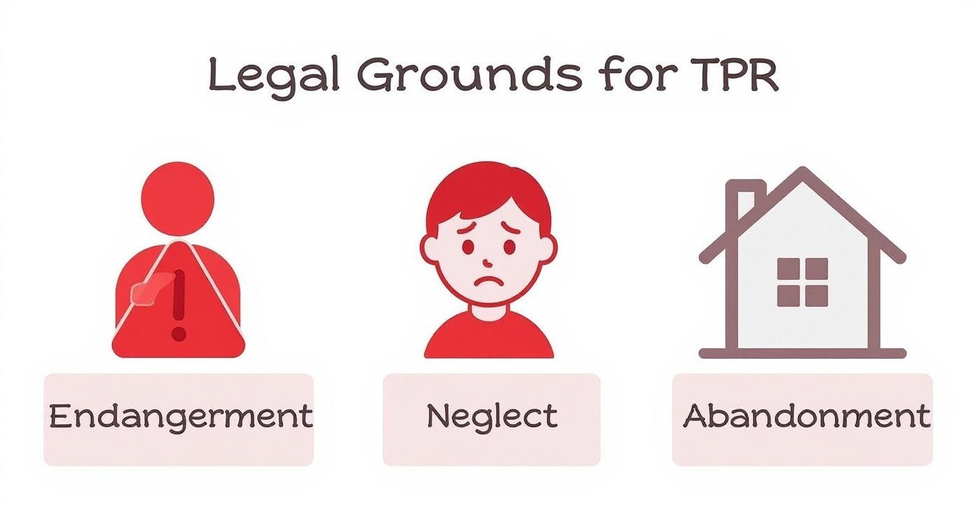 Infographic about parental rights in texas termination