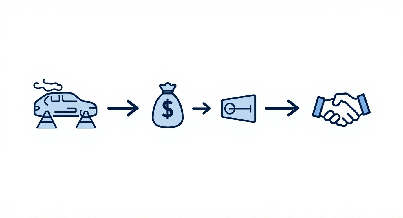 Infographic about how much compensation for car accident