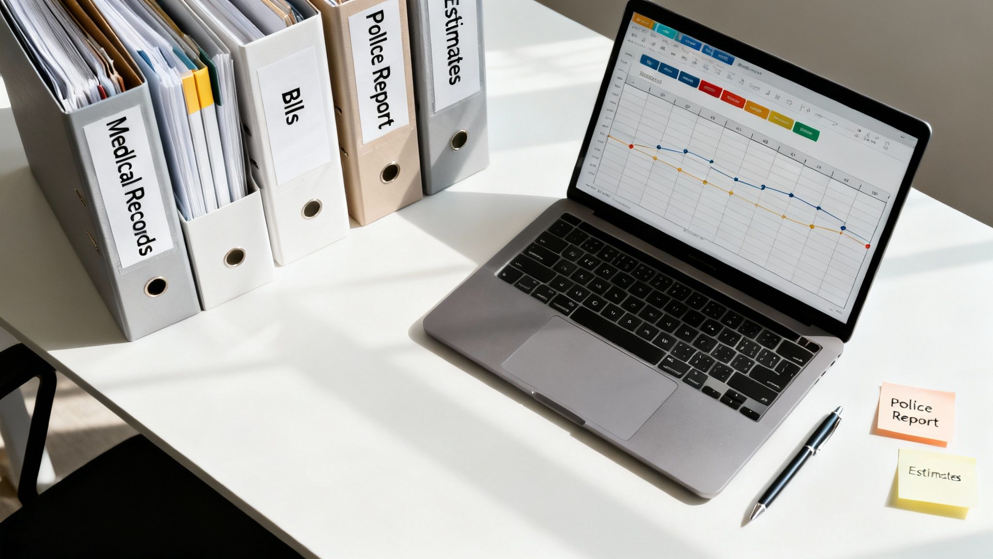 Patient filling forms