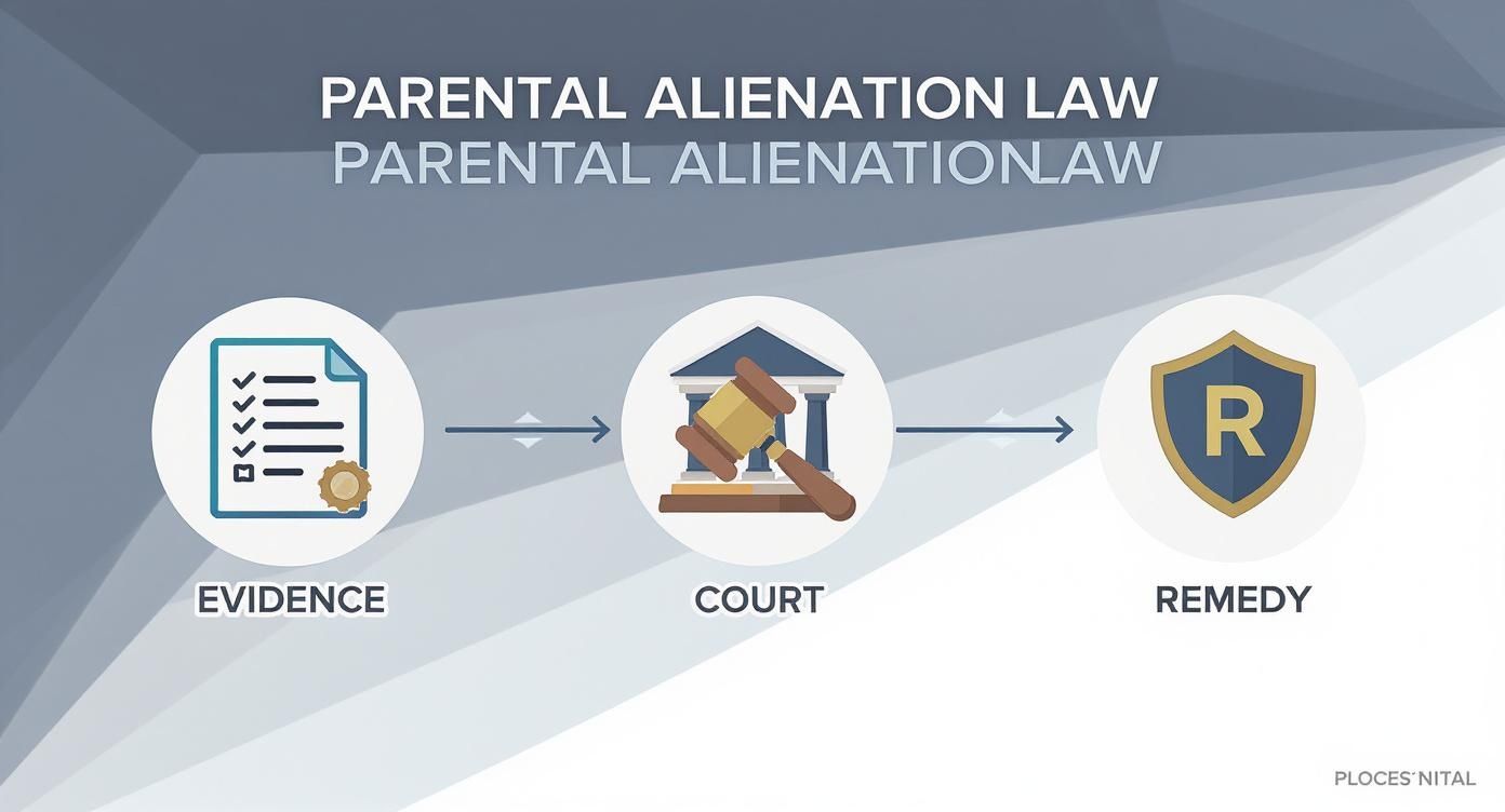 Infographic about texas parental alienation
