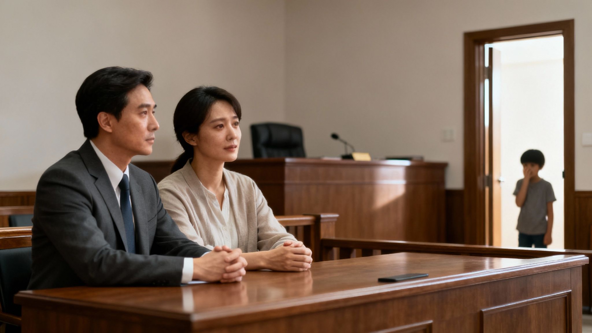 A judge's gavel resting on a law book, symbolizing the legal process of an arraignment hearing.