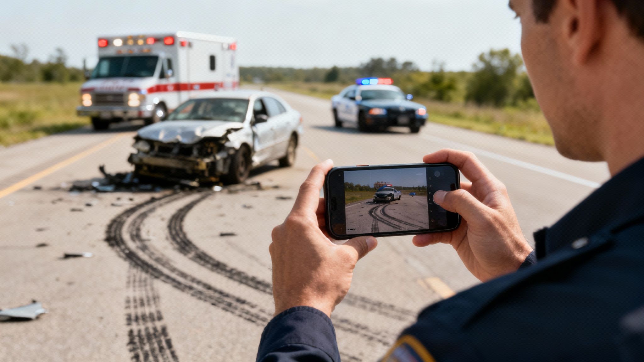 A lawyer reviewing documents with a client, symbolizing expert legal guidance.