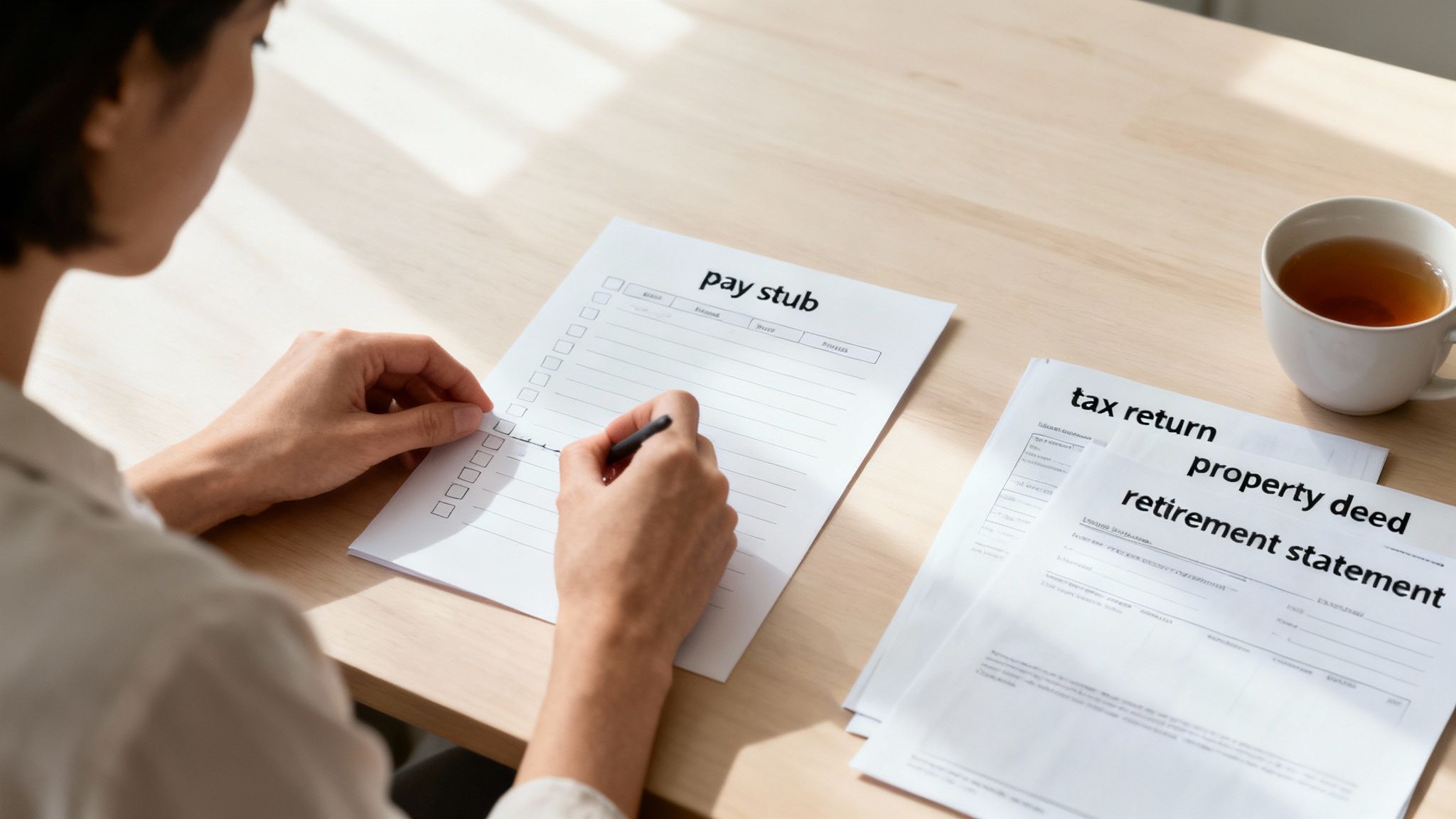 Lawyer helping a client draft and file a divorce petition