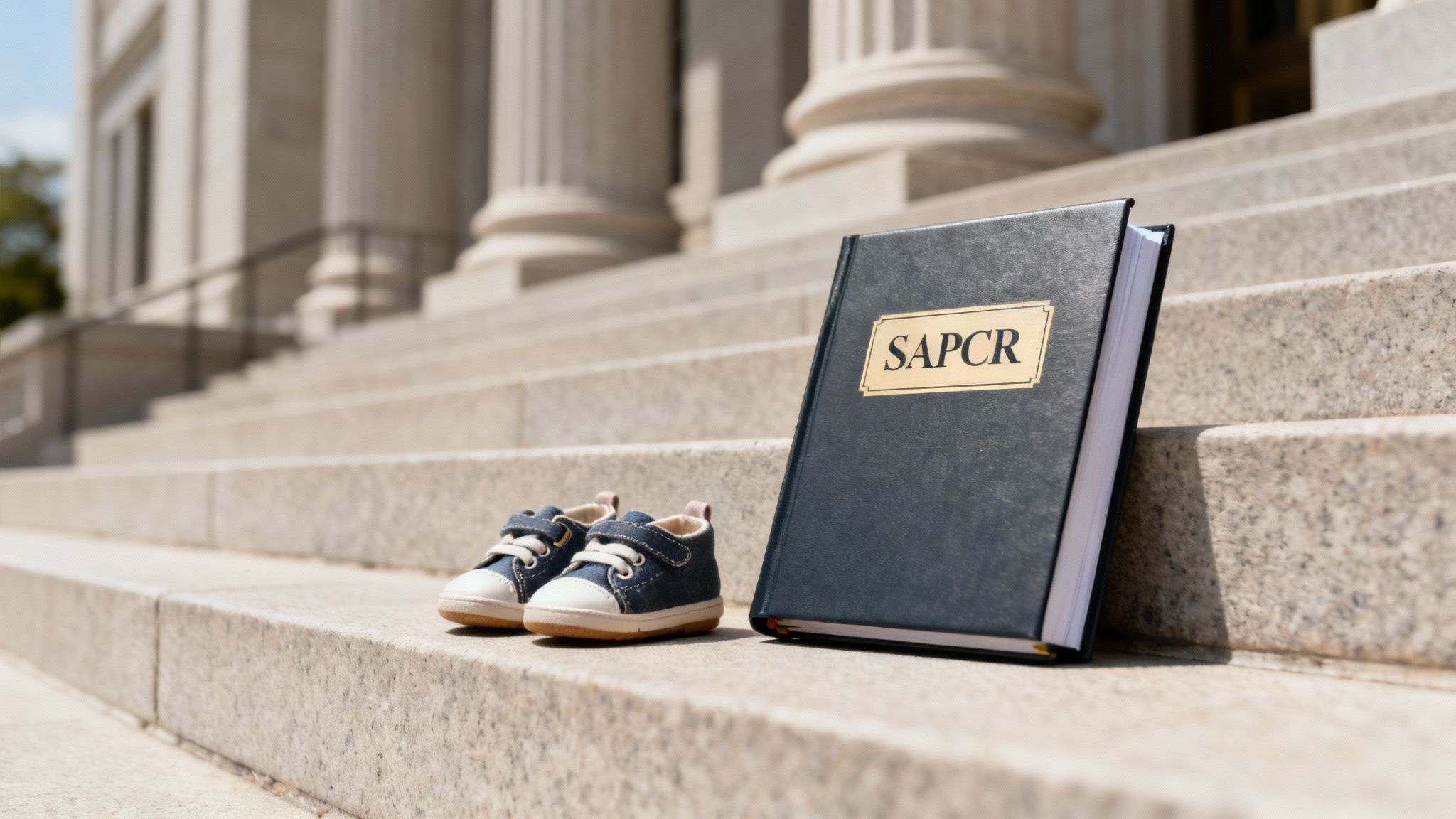 A gavel and law book representing the legal process for custody laws in Texas.