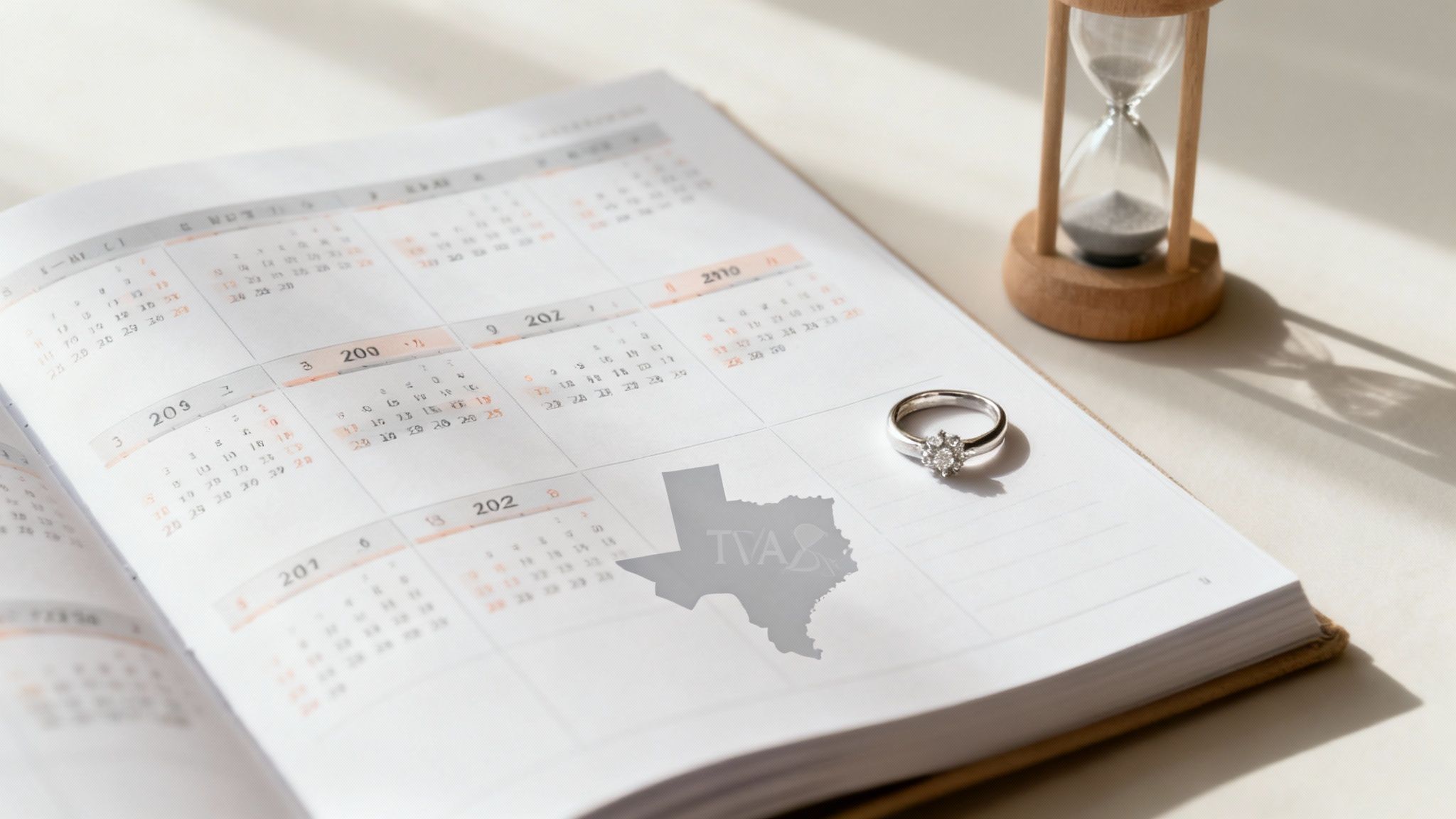 A calendar and a gavel symbolizing legal deadlines and court orders.