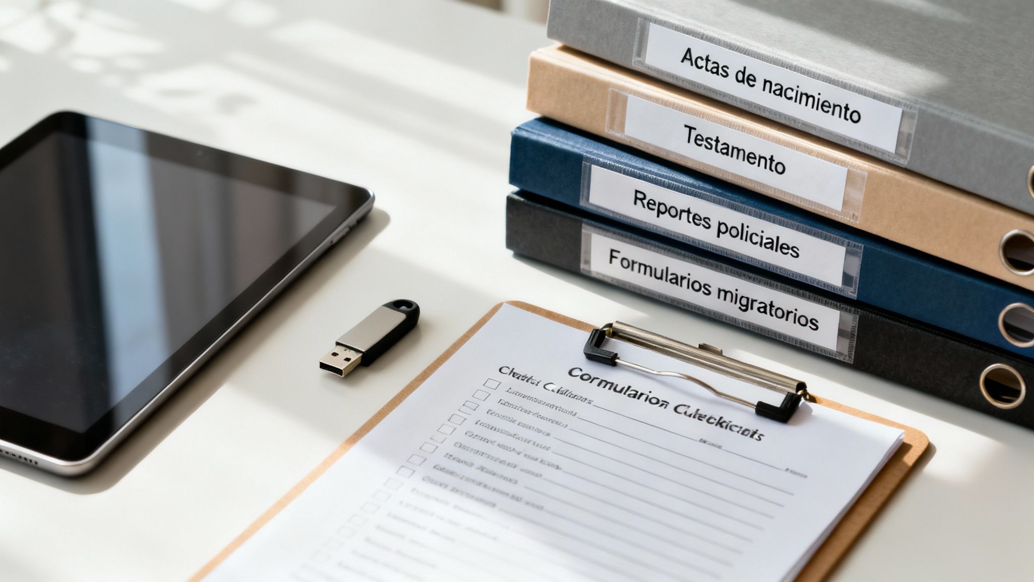 Organización de documentos legales