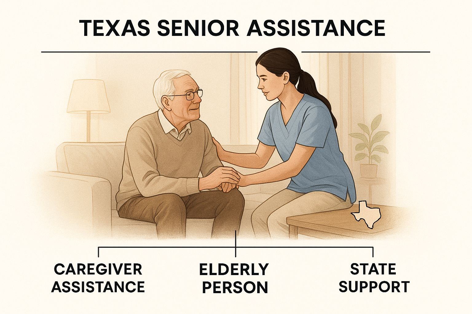 Infographic about medicaid waiver programs in texas