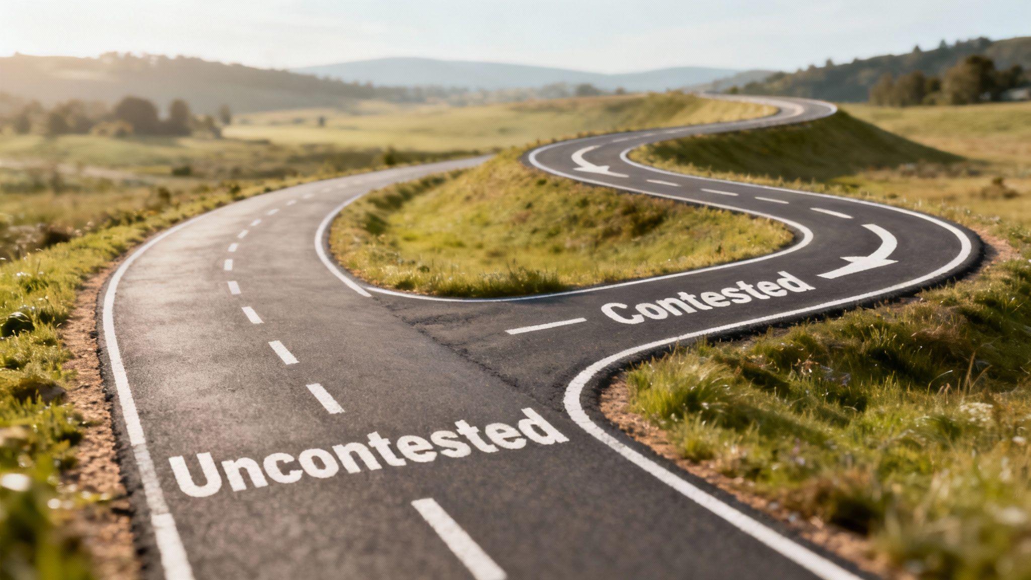 Two gold wedding rings sit on a cracked, dry earth surface, symbolizing a broken relationship.