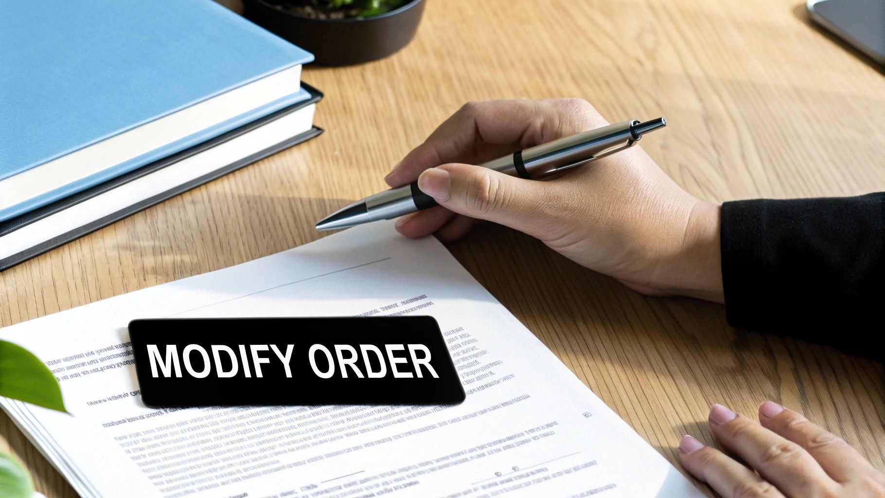 A judge's gavel resting on a wooden block in a courtroom.