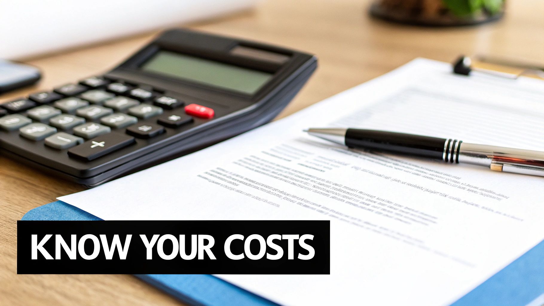 How will you charge for your services and what are all potential costs?