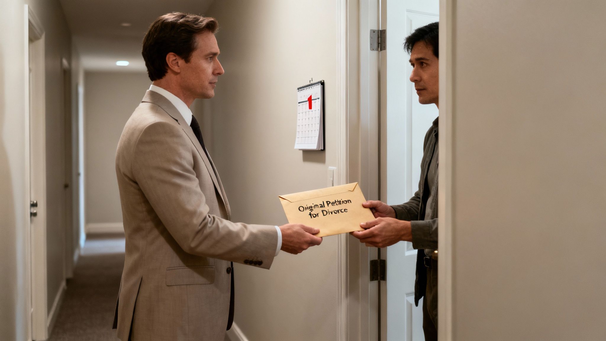 A judge's gavel and sound block on a wooden desk, symbolizing legal orders.