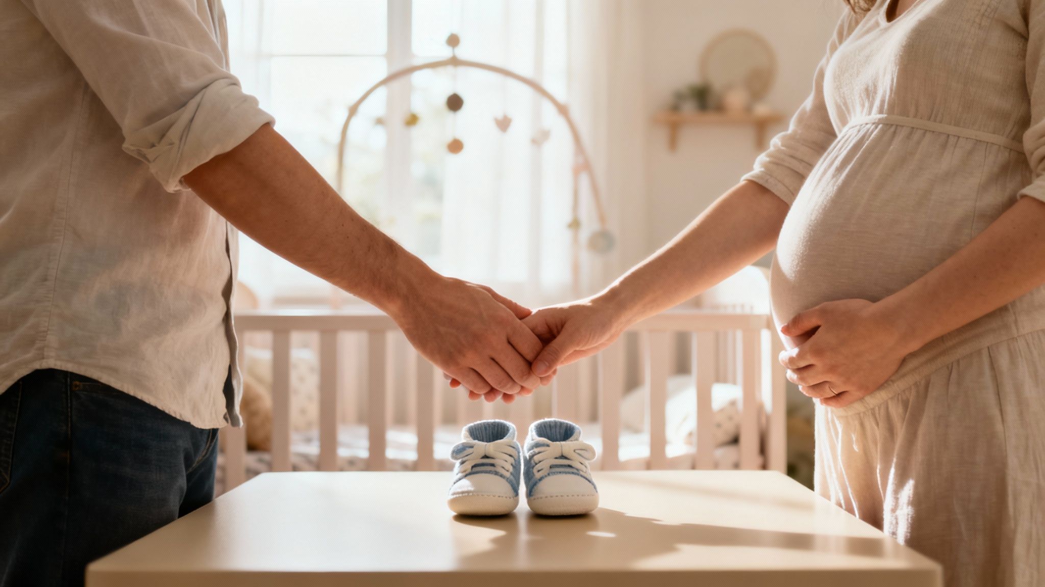 A happy family smiling together, representing a successful adoption.