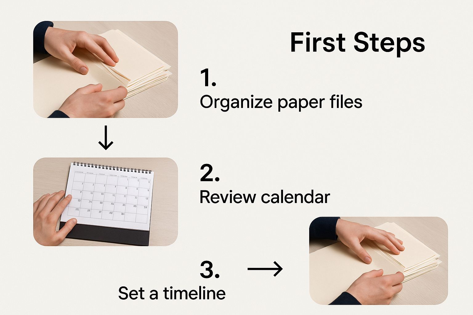 Infographic about how to prepare for custody hearing