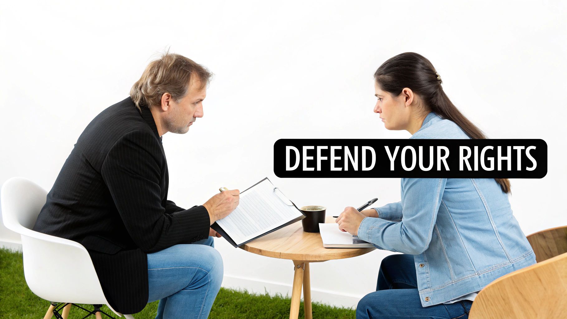 A parent and child holding hands, symbolizing the strength of the family bond and the fight to protect it.