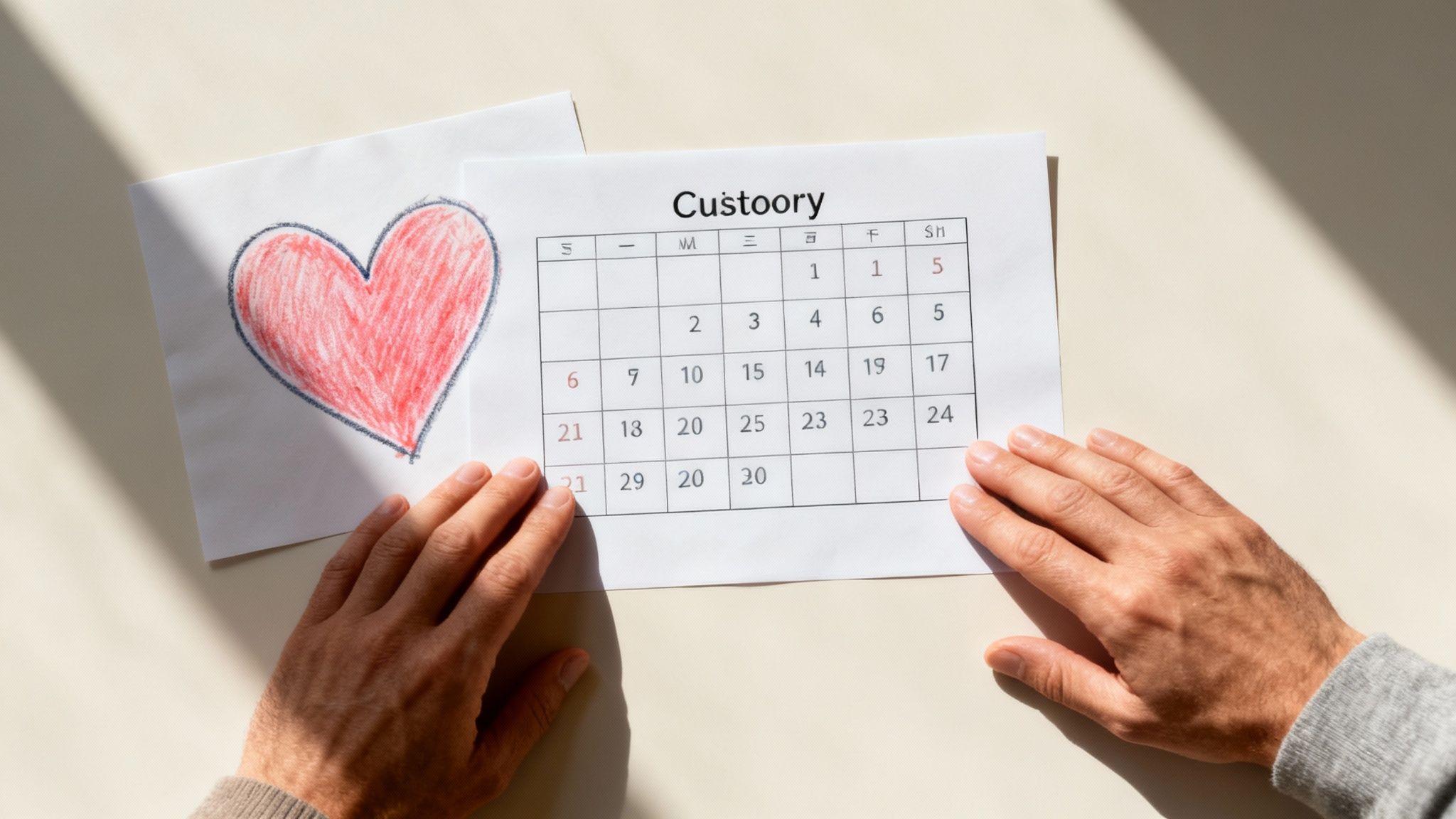 Padre consolando a su hija, simbolizando el apoyo emocional durante el divorcio.