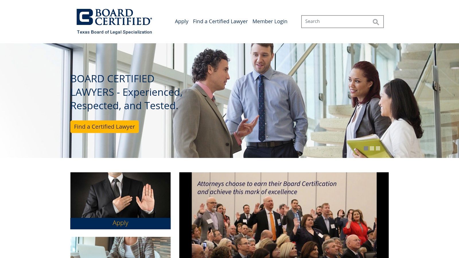 Texas Board of Legal Specialization (TBLS)