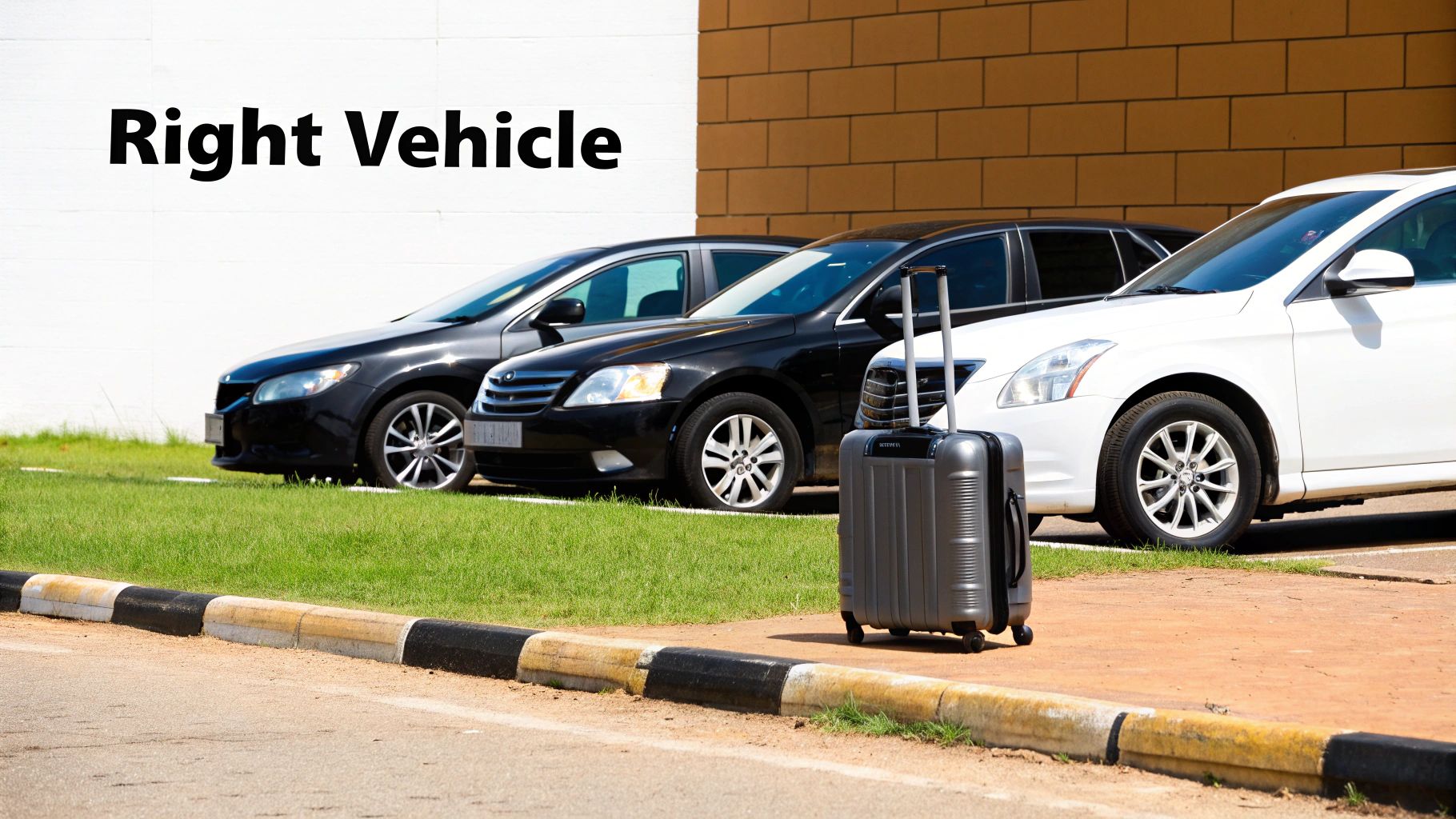 A person booking a taxi on their smartphone.