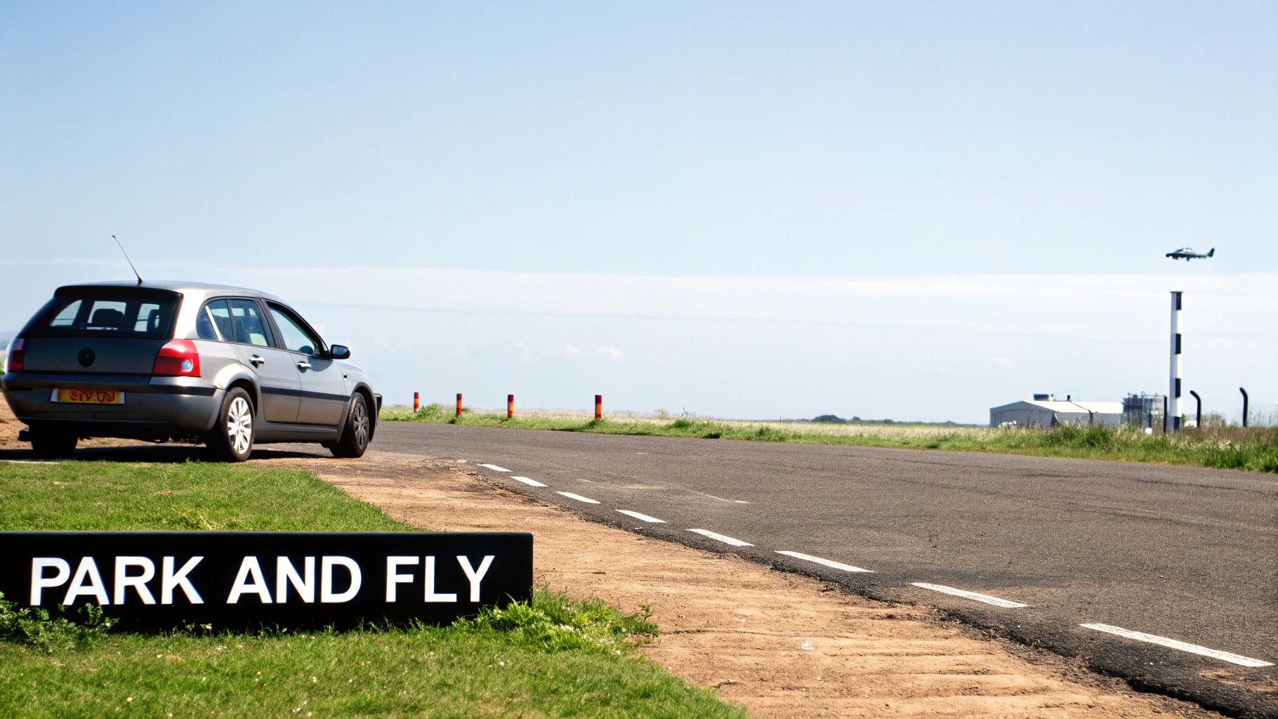 Sustainable travel concept with green leaves and public transport icons.
