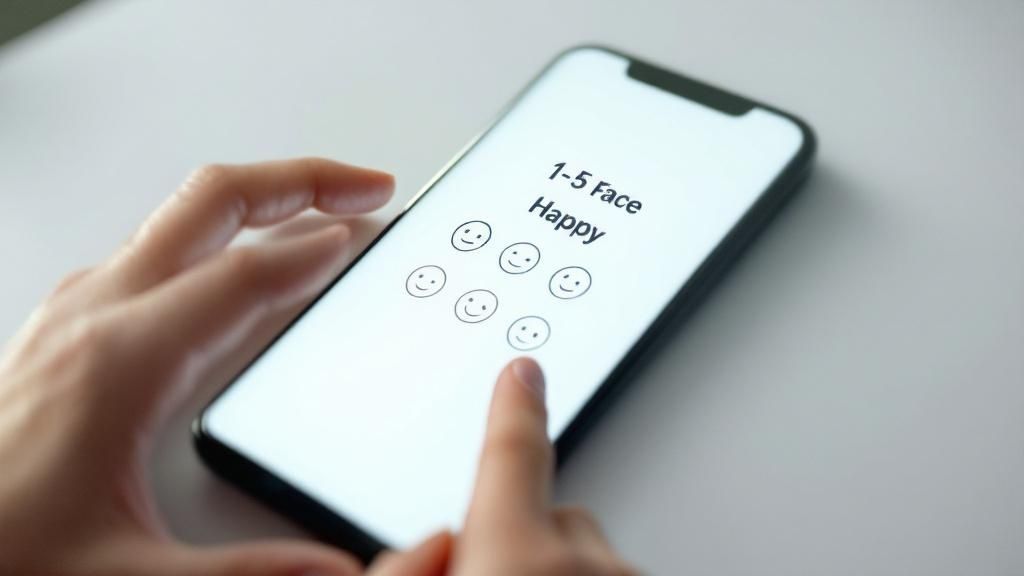 Customer Satisfaction Score (CSAT) example