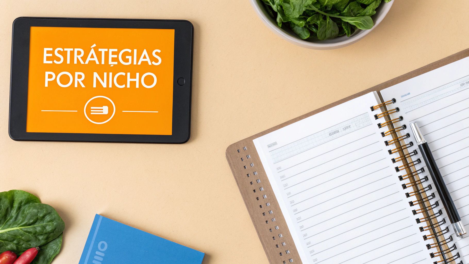 Profissional a planear estratégias de marketing em diferentes post-its