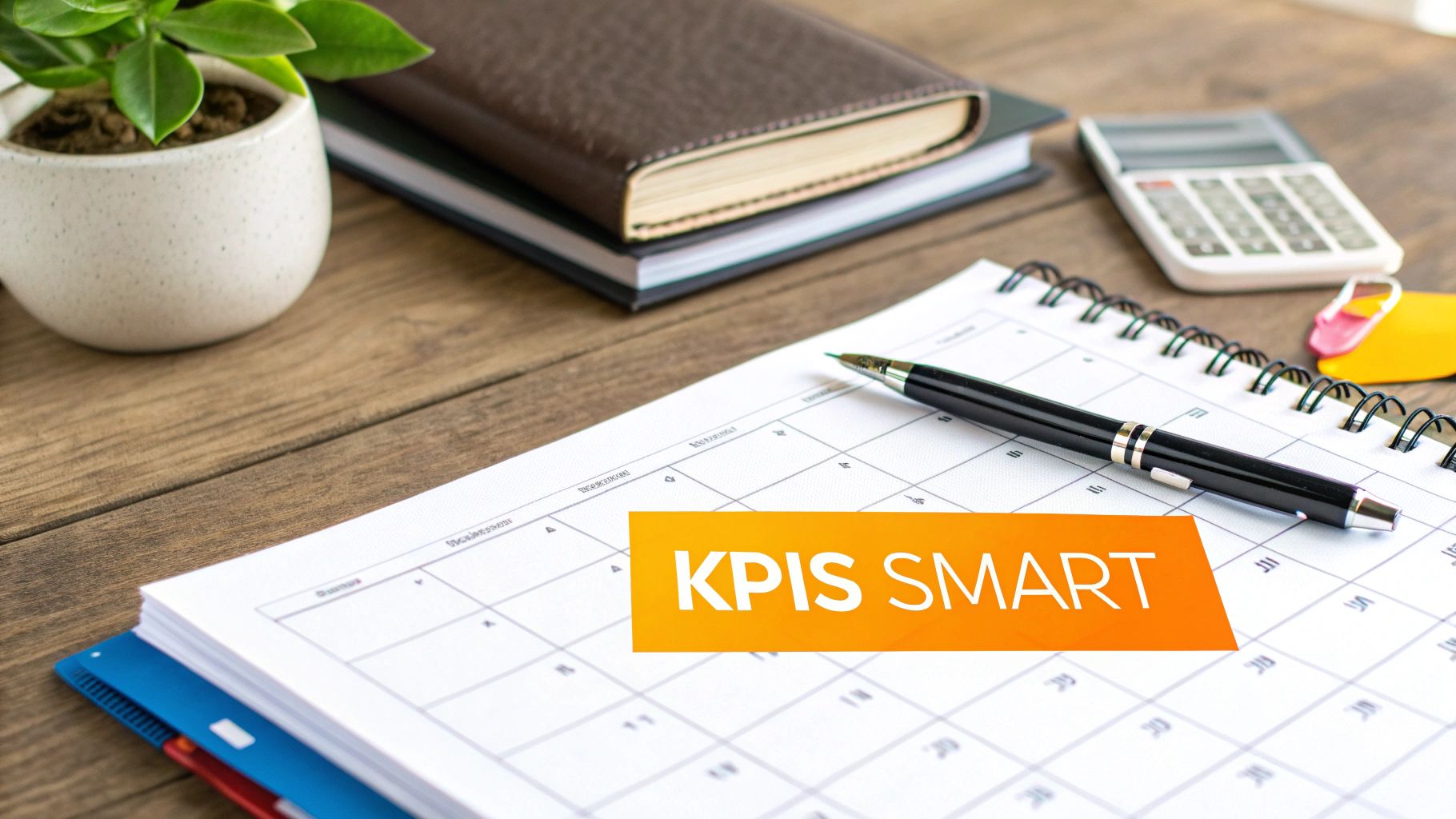 Exemplo de itinerário de KPI SMART