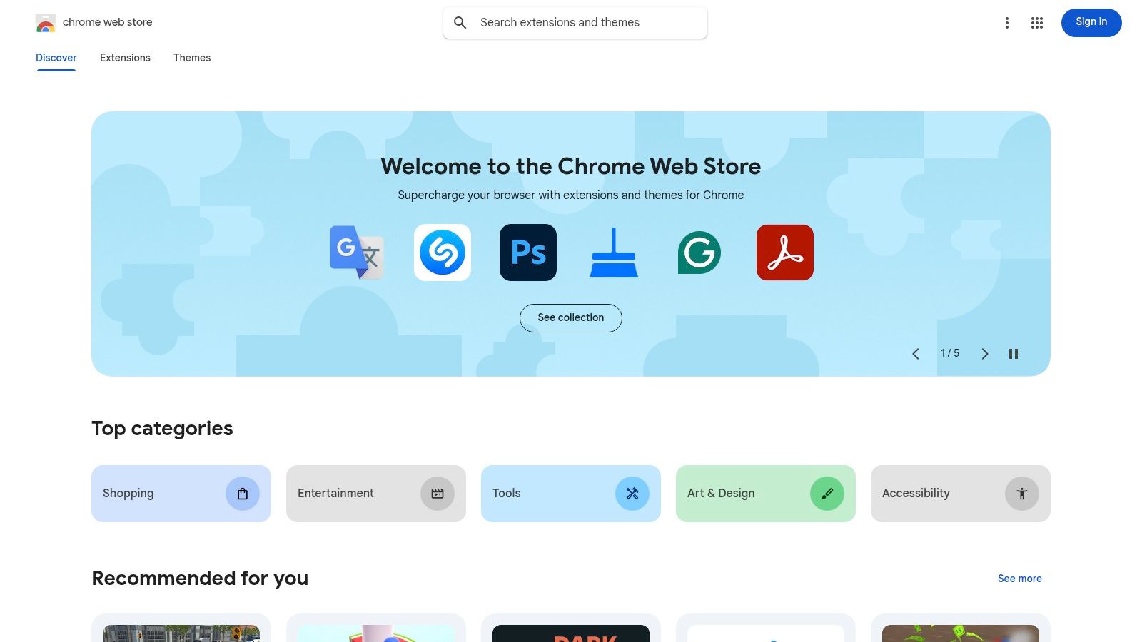 Chrome Web Store