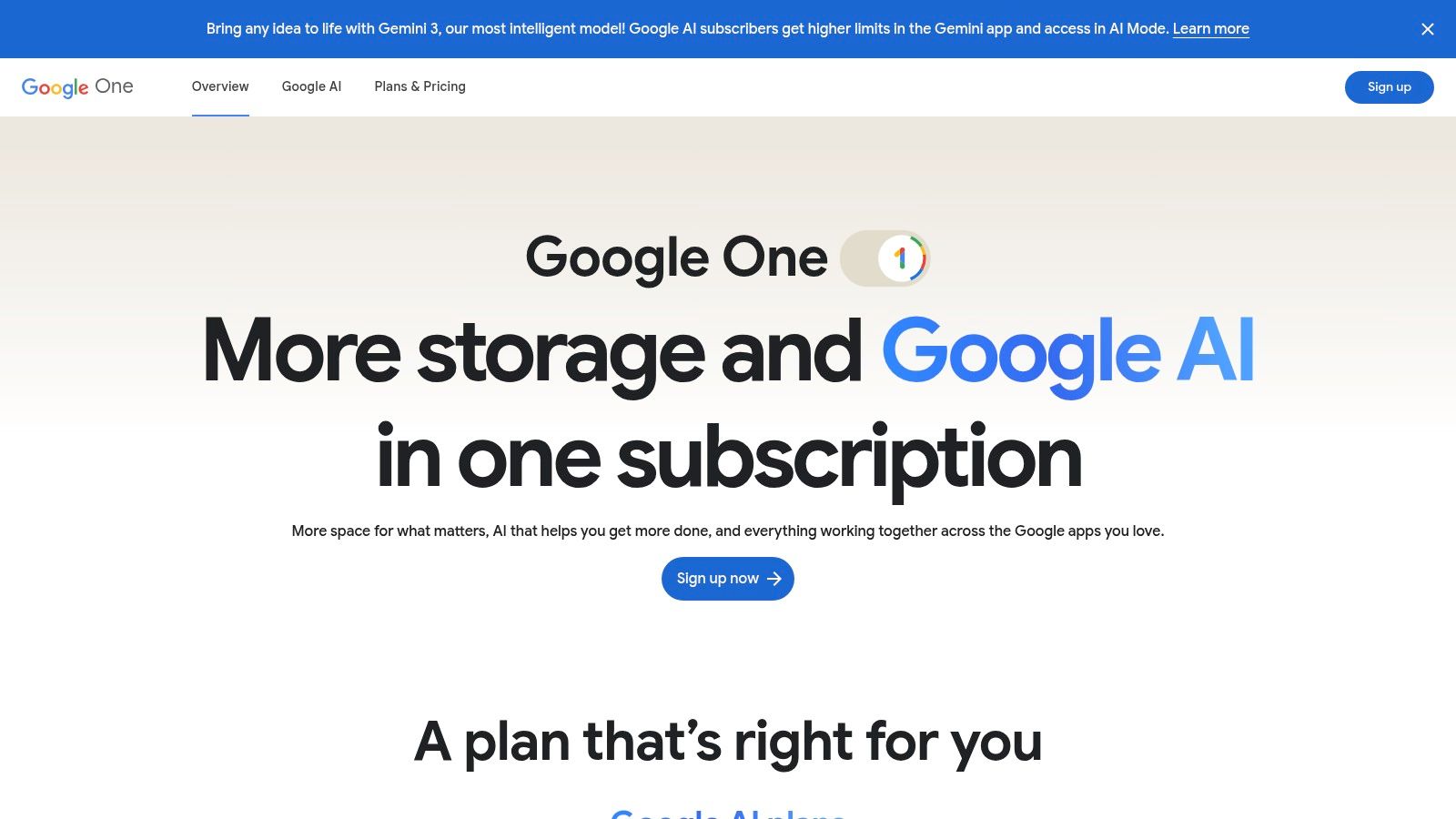 Google One