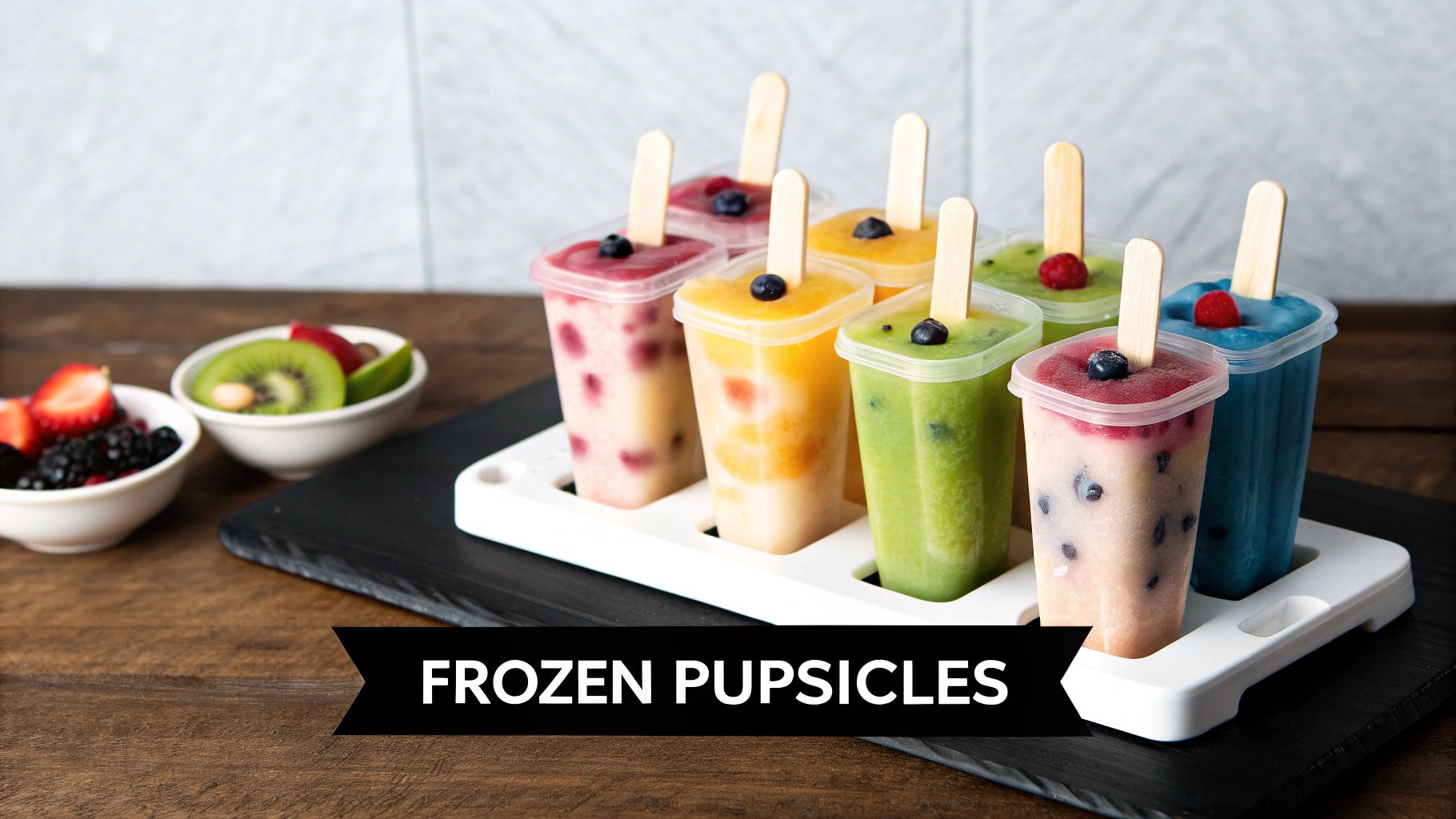 Frozen Yogurt Pupsicles