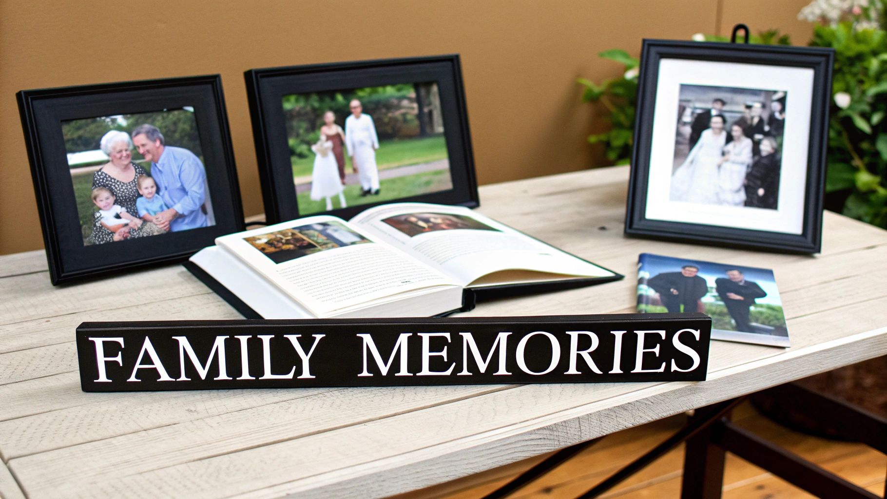 Document Family History and Create Memory Keepsakes