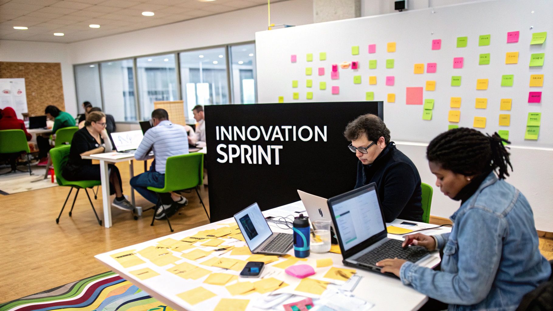 Professional Development Hackathons and Innovation Sprints