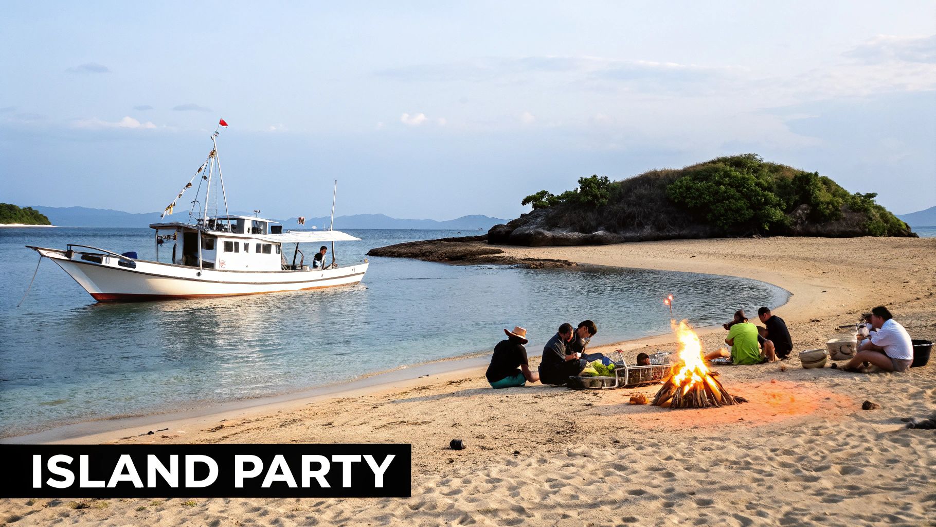 Destination Boat Island Party