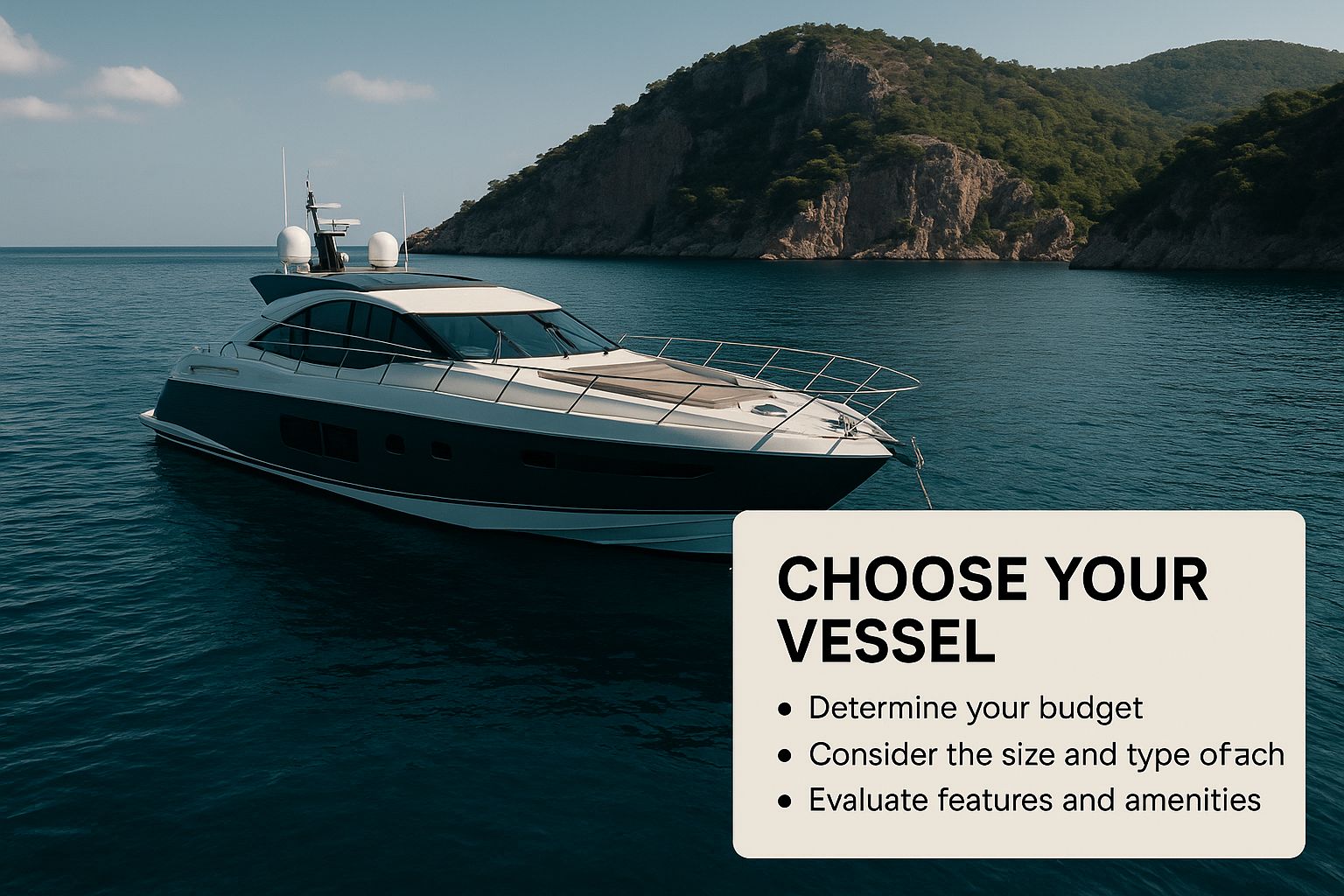 Infographic about bachelorette party on a boat