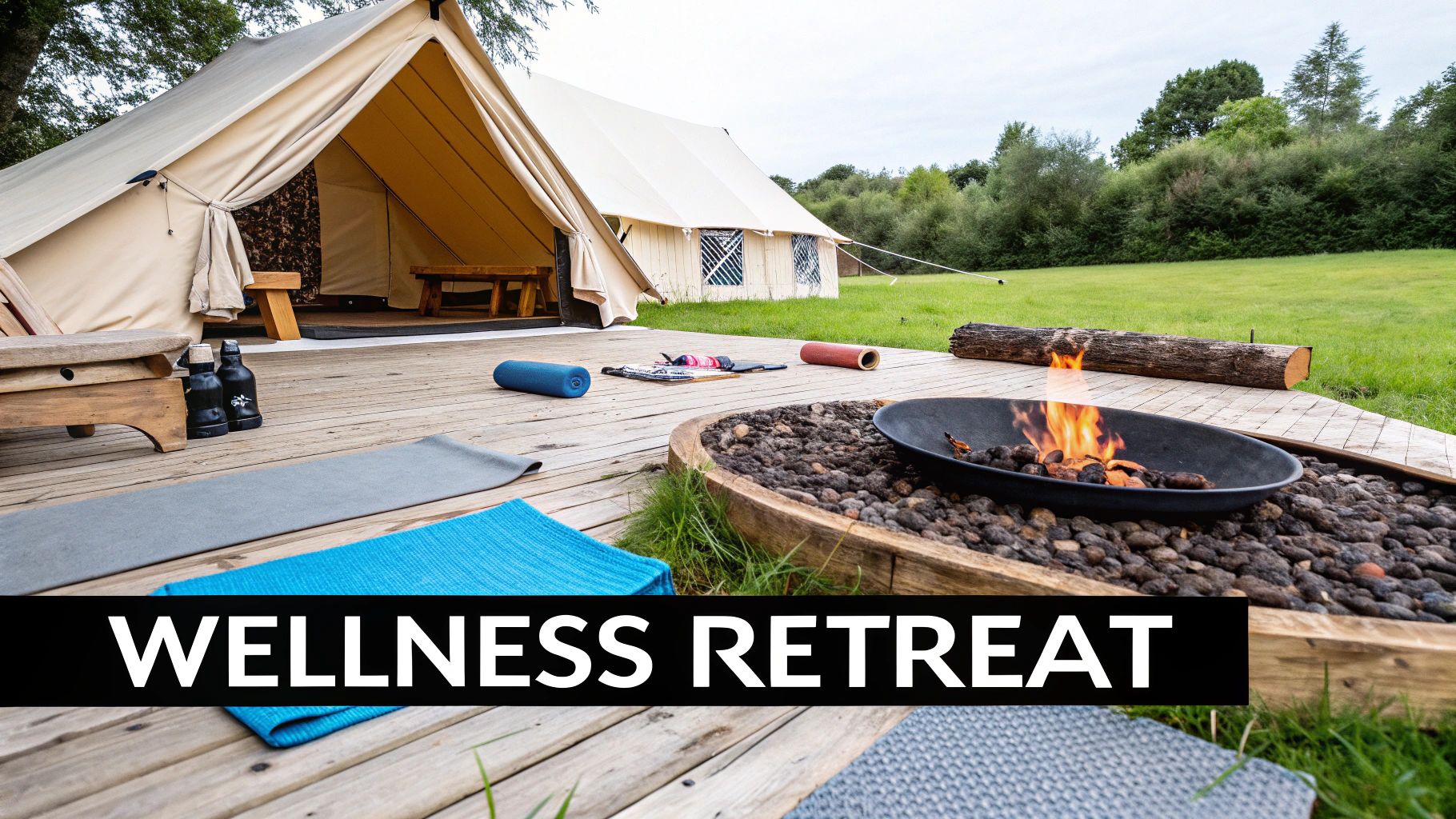 Glamping Retreat with Wellness Activities