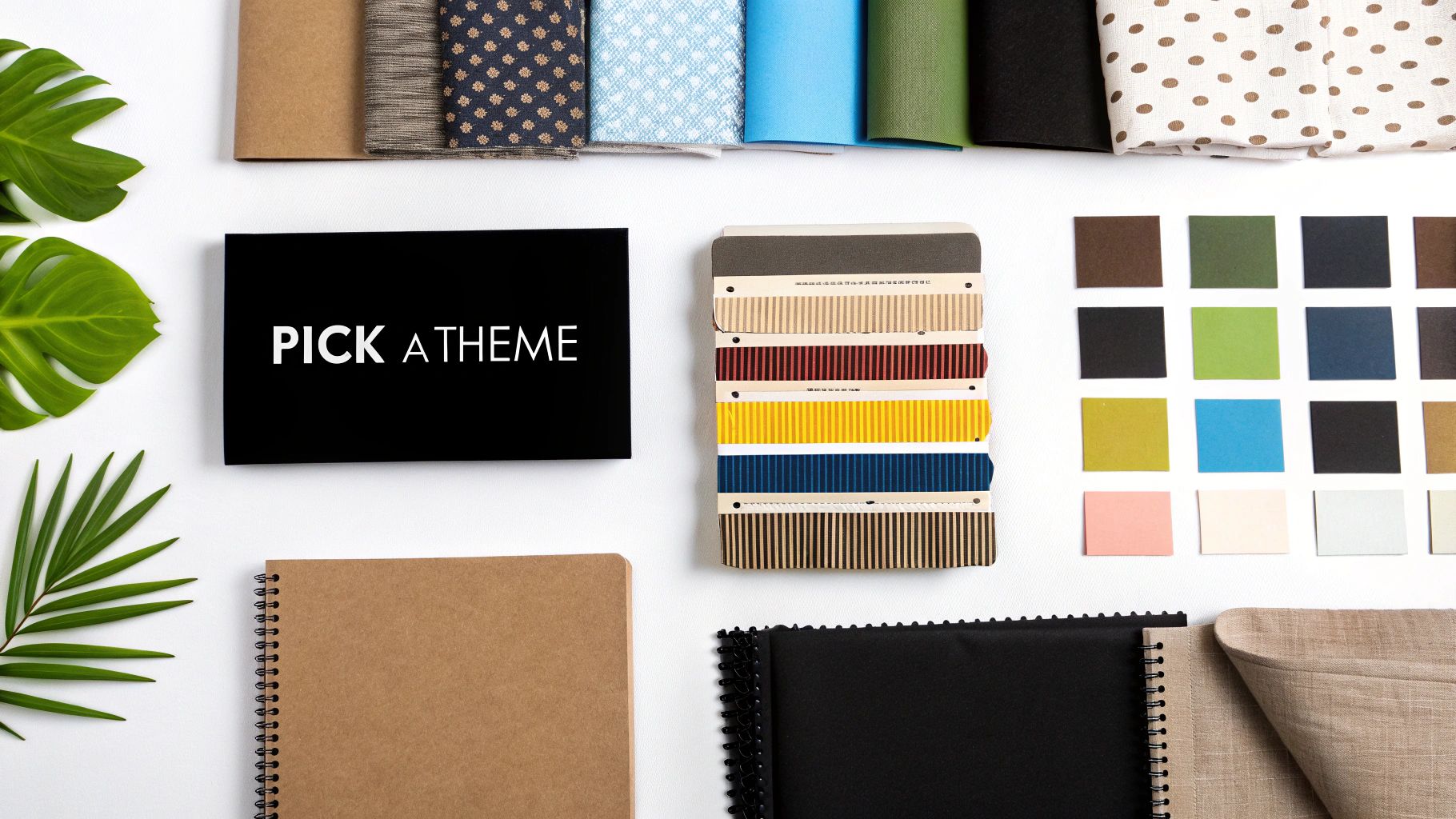 Select a Theme and Color Scheme
