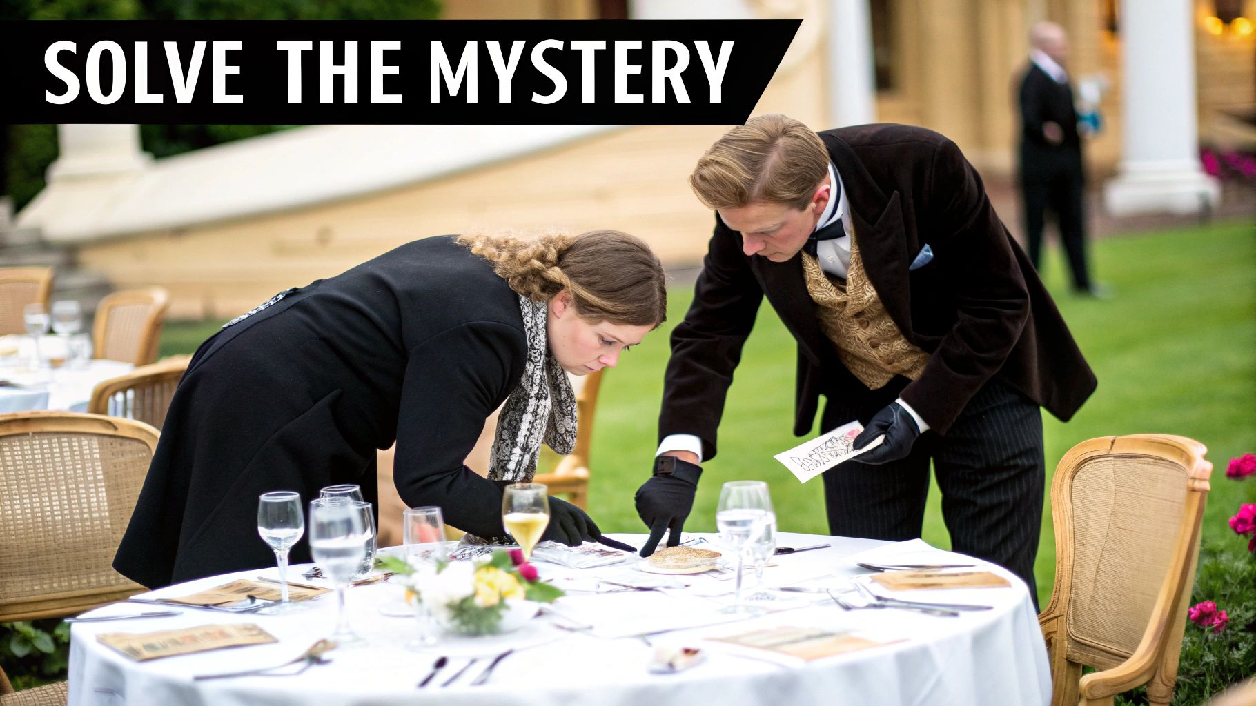 Mystery Dinner Party with Professional Actors
