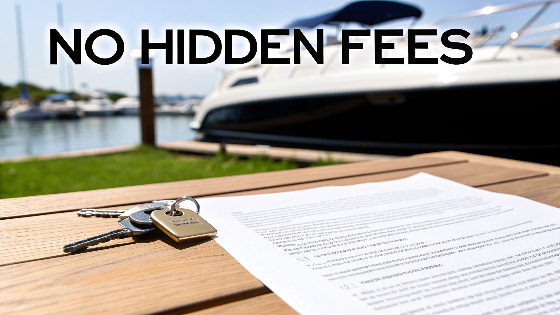 Group of friends enjoying a sunny day on a rental boat on Lake Travis.