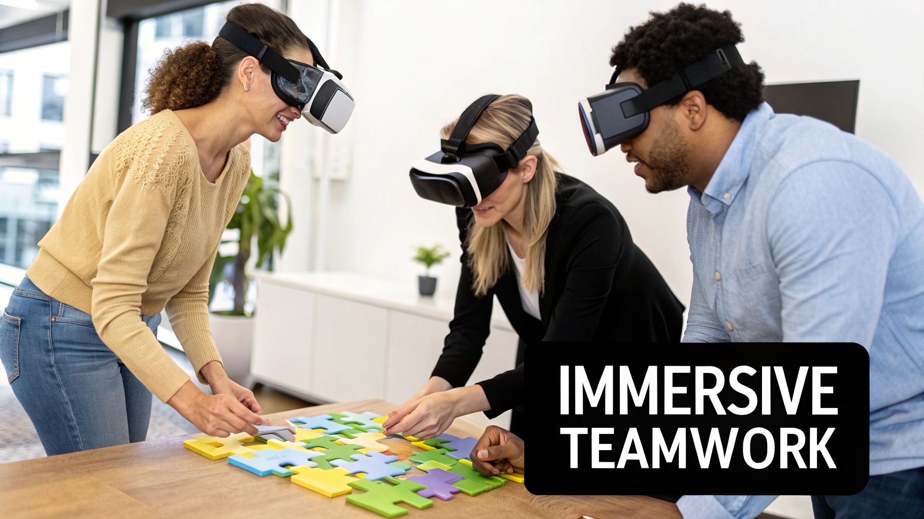 Virtual Reality (VR) Team Building Experiences
