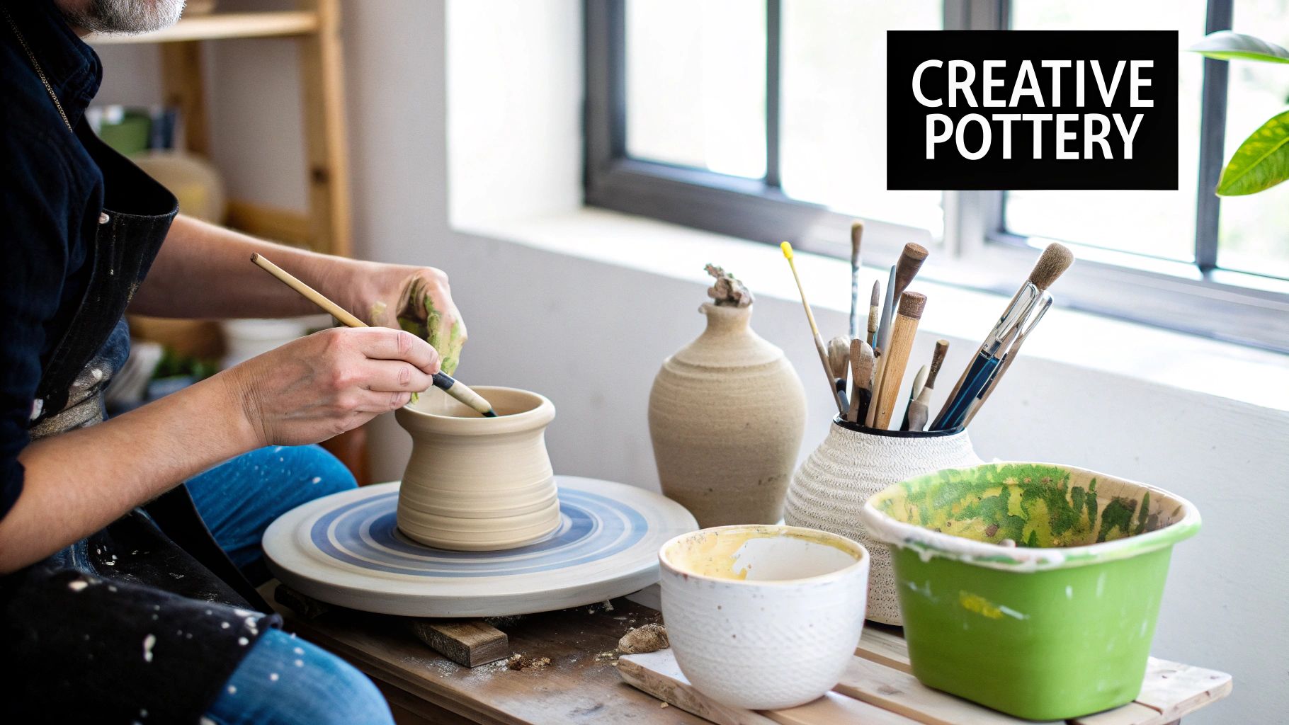 Private Art or Pottery Studio Experience