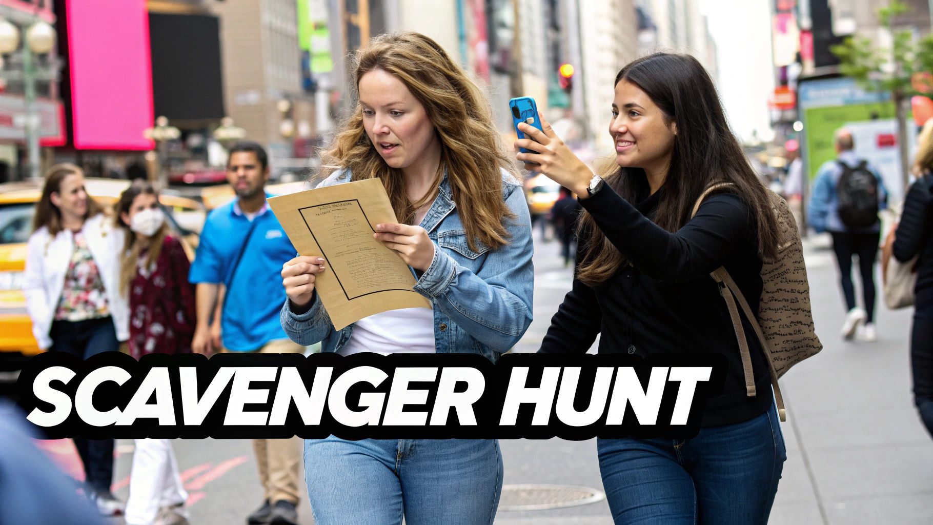 Bachelorette Scavenger Hunt