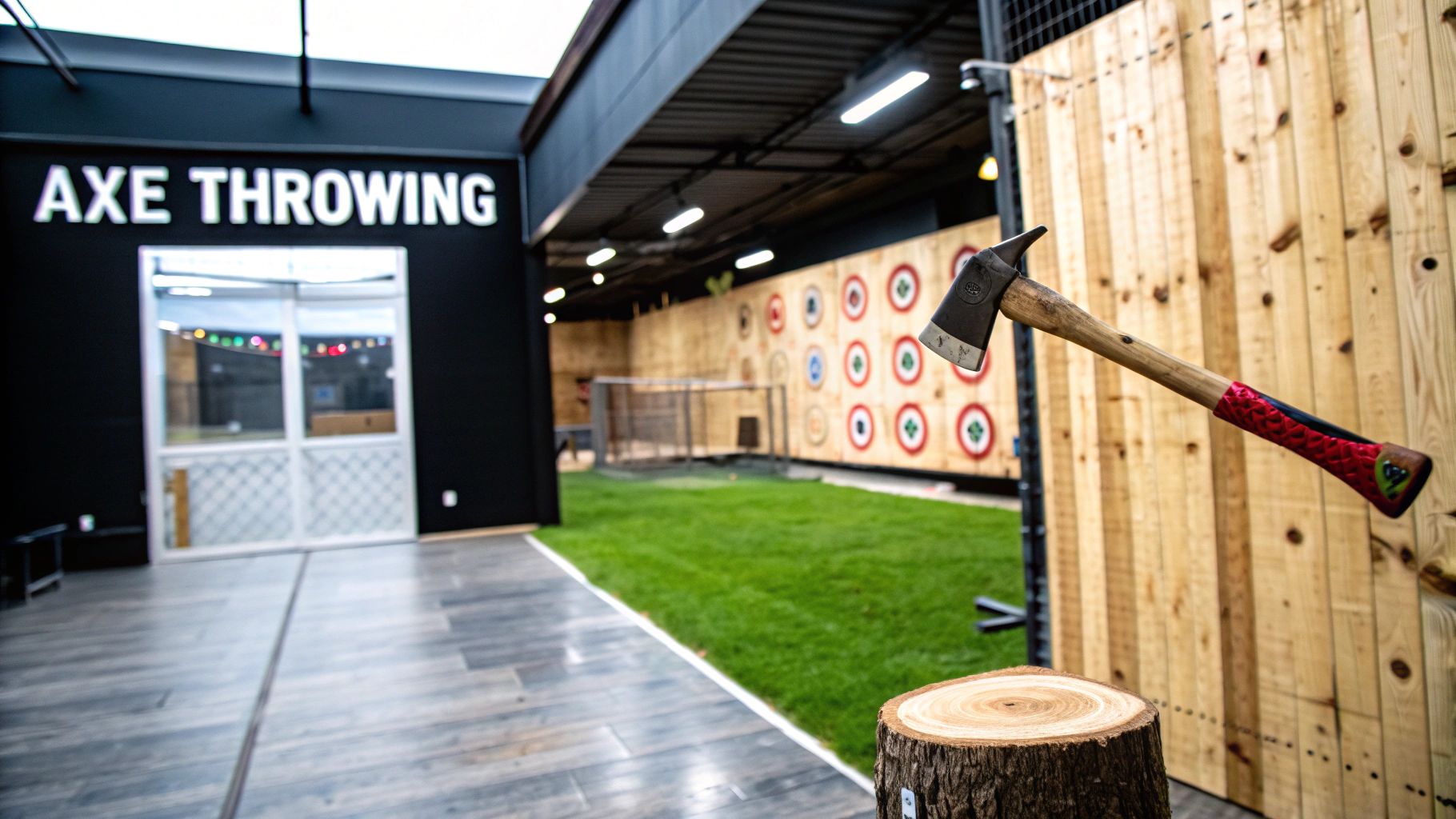 Axe Throwing Competition